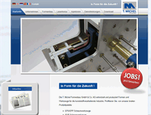 Tablet Screenshot of michel-form.de